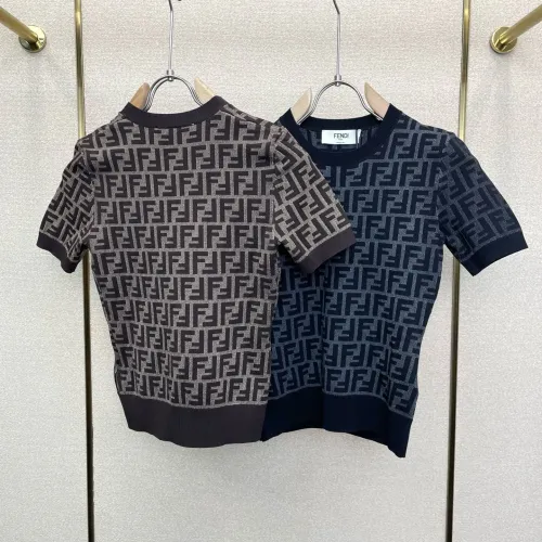 Replica Fendi T-Shirts Short Sleeved For Women #1477538 $82.00 USD for Wholesale