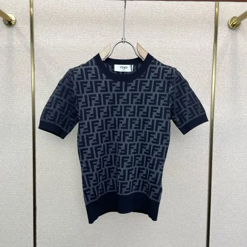 Wholesale Fendi T-Shirts Short Sleeved For Women #1477539 $82.00 USD, Wholesale Quality Replica Fendi T-Shirts