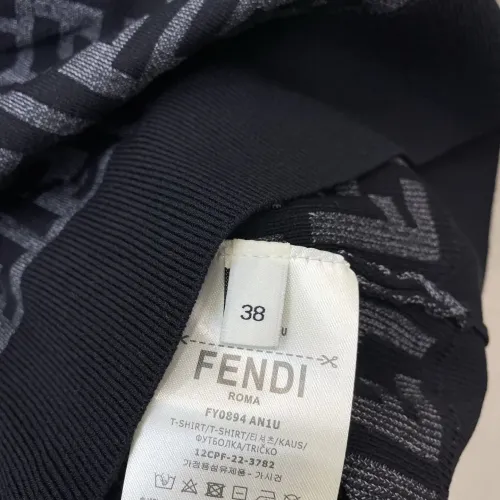 Replica Fendi T-Shirts Short Sleeved For Women #1477539 $82.00 USD for Wholesale
