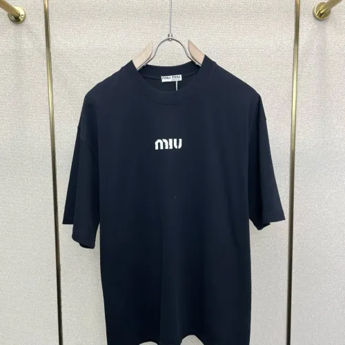 Wholesale MIU MIU T-Shirts Short Sleeved For Unisex #1477550 $52.00 USD, Wholesale Quality Replica MIU MIU T-Shirts