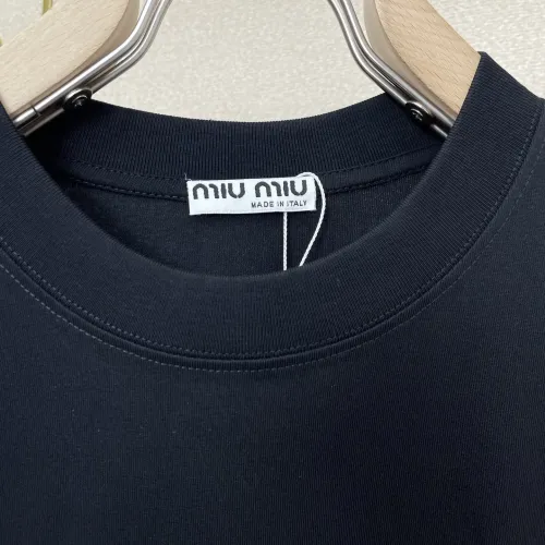 Replica MIU MIU T-Shirts Short Sleeved For Unisex #1477550 $52.00 USD for Wholesale