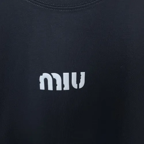 Replica MIU MIU T-Shirts Short Sleeved For Unisex #1477550 $52.00 USD for Wholesale