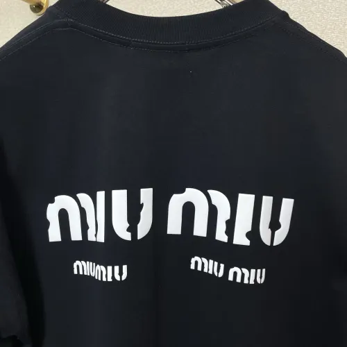 Replica MIU MIU T-Shirts Short Sleeved For Unisex #1477550 $52.00 USD for Wholesale