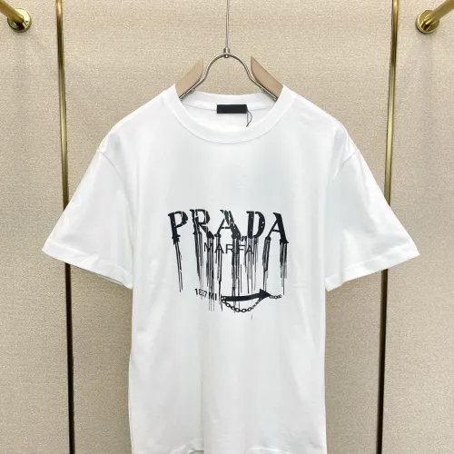 Wholesale Prada T-Shirts Short Sleeved For Unisex #1477557 $56.00 USD, Wholesale Quality Replica Prada T-Shirts