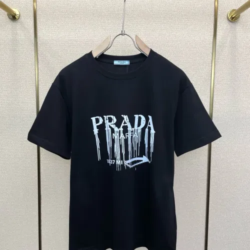 Wholesale Prada T-Shirts Short Sleeved For Unisex #1477558 $56.00 USD, Wholesale Quality Replica Prada T-Shirts