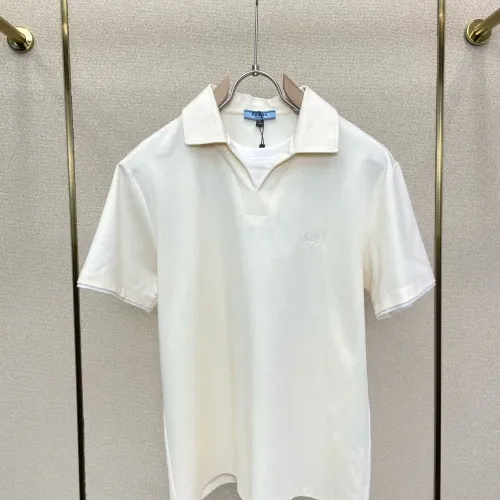 Wholesale Prada T-Shirts Short Sleeved For Men #1477597 $76.00 USD, Wholesale Quality Replica Prada T-Shirts