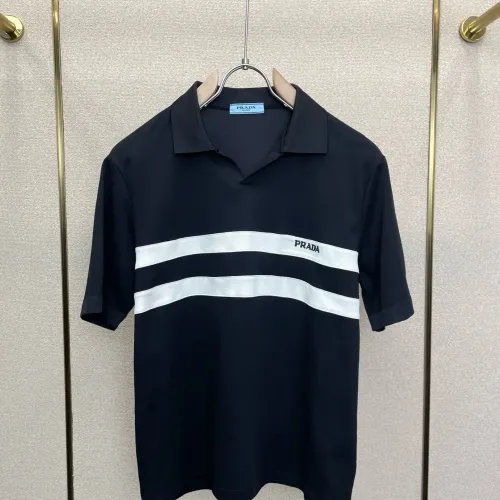 Wholesale Prada T-Shirts Short Sleeved For Men #1477602 $82.00 USD, Wholesale Quality Replica Prada T-Shirts