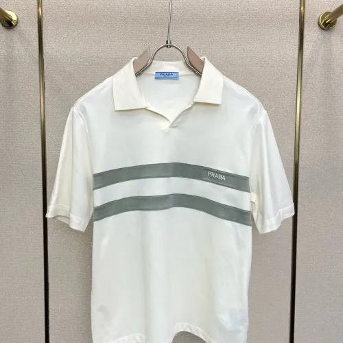 Wholesale Prada T-Shirts Short Sleeved For Men #1477603 $82.00 USD, Wholesale Quality Replica Prada T-Shirts