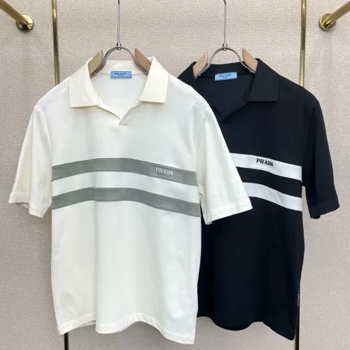 Replica Prada T-Shirts Short Sleeved For Men #1477603 $82.00 USD for Wholesale