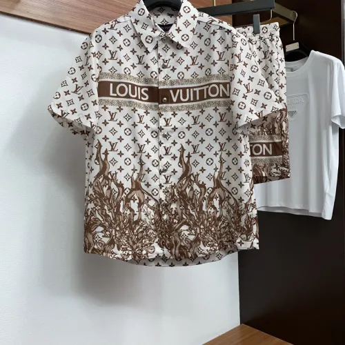Wholesale Louis Vuitton LV Tracksuits Short Sleeved For Men #1477610 $125.00 USD, Wholesale Quality Replica Louis Vuitton LV Tracksuits