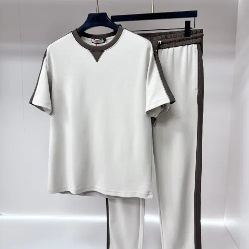 Wholesale Prada Tracksuits Short Sleeved For Men #1477614 $102.00 USD, Wholesale Quality Replica Prada Tracksuits