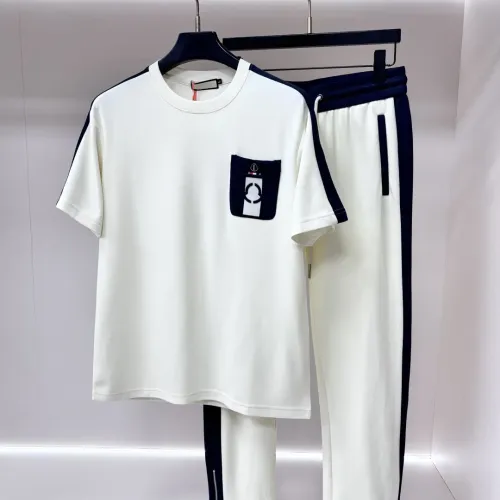 Wholesale Moncler Tracksuits Short Sleeved For Men #1477615 $105.00 USD, Wholesale Quality Replica Moncler Tracksuits