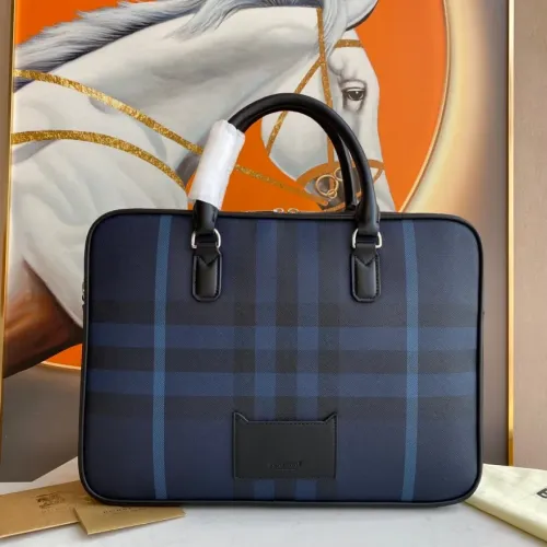 Replica Burberry AAA Man Handbags #1477631 $160.00 USD for Wholesale