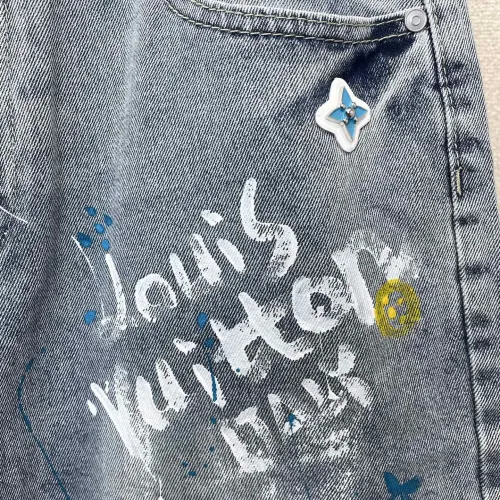 Replica Louis Vuitton LV Jeans For Men #1477639 $80.00 USD for Wholesale