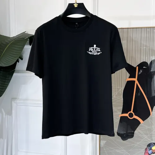Wholesale Prada T-Shirts Short Sleeved For Men #1477642 $68.00 USD, Wholesale Quality Replica Prada T-Shirts