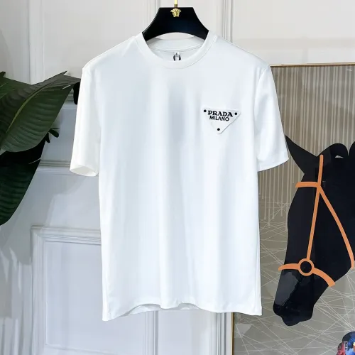 Wholesale Prada T-Shirts Short Sleeved For Men #1477648 $72.00 USD, Wholesale Quality Replica Prada T-Shirts