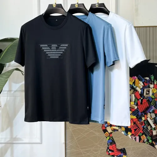 Replica Armani T-Shirts Short Sleeved For Men #1477656 $72.00 USD for Wholesale