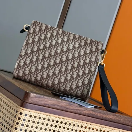 Replica Christian Dior AAA Man Pouches #1477658 $102.00 USD for Wholesale