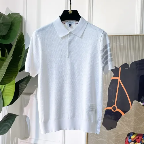 Wholesale Thom Browne TB T-Shirts Short Sleeved For Men #1477674 $92.00 USD, Wholesale Quality Replica Thom Browne TB T-Shirts