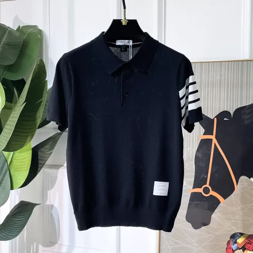 Wholesale Thom Browne TB T-Shirts Short Sleeved For Men #1477677 $92.00 USD, Wholesale Quality Replica Thom Browne TB T-Shirts