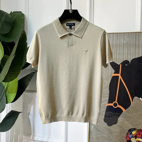 Wholesale Armani T-Shirts Short Sleeved For Men #1477678 $92.00 USD, Wholesale Quality Replica Armani T-Shirts