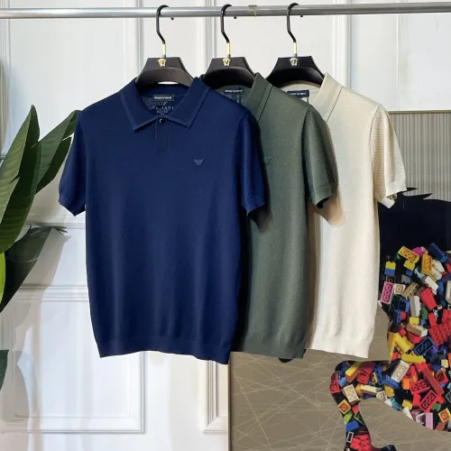 Replica Armani T-Shirts Short Sleeved For Men #1477679 $92.00 USD for Wholesale