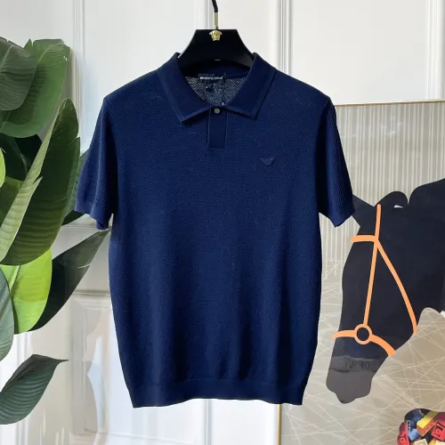 Wholesale Armani T-Shirts Short Sleeved For Men #1477680 $92.00 USD, Wholesale Quality Replica Armani T-Shirts