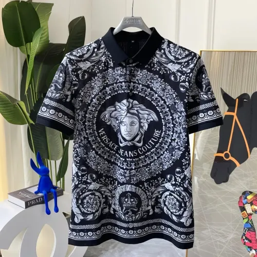 Wholesale Versace T-Shirts Short Sleeved For Men #1477707 $96.00 USD, Wholesale Quality Replica Versace T-Shirts
