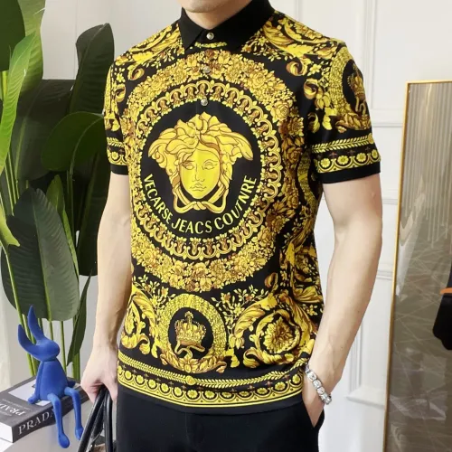 Replica Versace T-Shirts Short Sleeved For Men #1477708 $96.00 USD for Wholesale