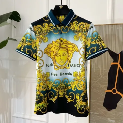 Wholesale Versace T-Shirts Short Sleeved For Men #1477710 $96.00 USD, Wholesale Quality Replica Versace T-Shirts