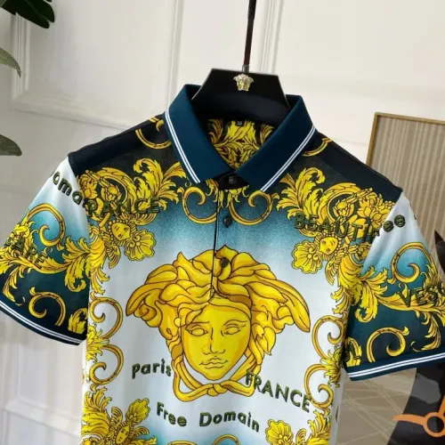 Replica Versace T-Shirts Short Sleeved For Men #1477710 $96.00 USD for Wholesale