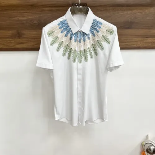 Wholesale Armani Shirts Short Sleeved For Men #1477720 $96.00 USD, Wholesale Quality Replica Armani Shirts