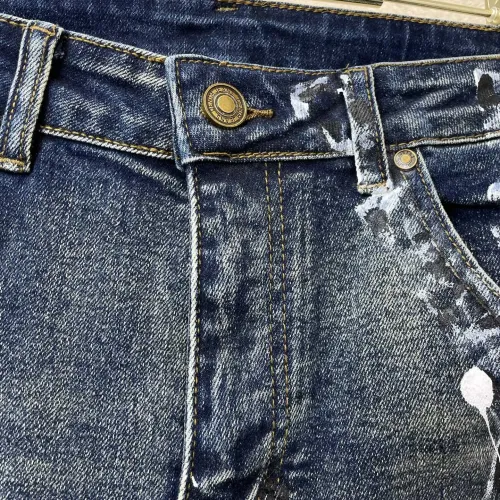 Replica Chrome Hearts Jeans For Men #1477729 $80.00 USD for Wholesale