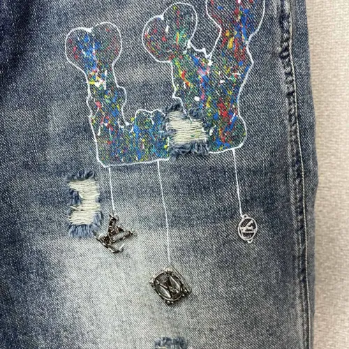 Replica Louis Vuitton LV Jeans For Men #1477734 $80.00 USD for Wholesale