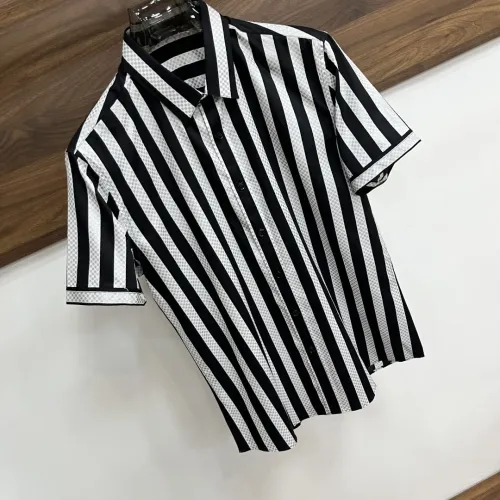 Replica Armani Shirts Short Sleeved For Men #1477740 $85.00 USD for Wholesale