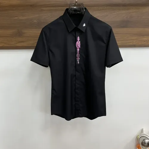 Wholesale Christian Dior Shirts Short Sleeved For Men #1477741 $85.00 USD, Wholesale Quality Replica Christian Dior Shirts