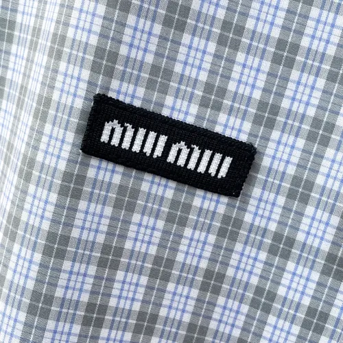 Replica MIU MIU  Shirts Short Sleeved For Men #1477743 $80.00 USD for Wholesale