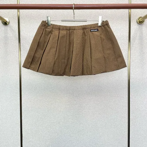 Wholesale MIU MIU Skirts For Women #1477758 $76.00 USD, Wholesale Quality Replica MIU MIU Skirts