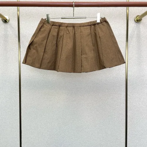 Replica MIU MIU Skirts For Women #1477758 $76.00 USD for Wholesale