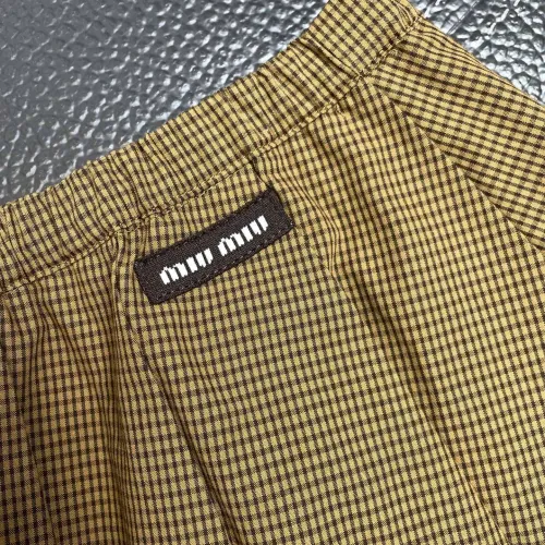 Replica MIU MIU Skirts For Women #1477758 $76.00 USD for Wholesale