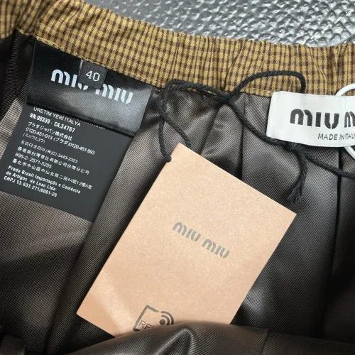 Replica MIU MIU Skirts For Women #1477758 $76.00 USD for Wholesale