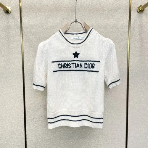 Wholesale Christian Dior T-Shirts Short Sleeved For Women #1477761 $82.00 USD, Wholesale Quality Replica Christian Dior T-Shirts