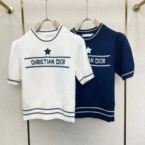 Replica Christian Dior T-Shirts Short Sleeved For Women #1477761 $82.00 USD for Wholesale