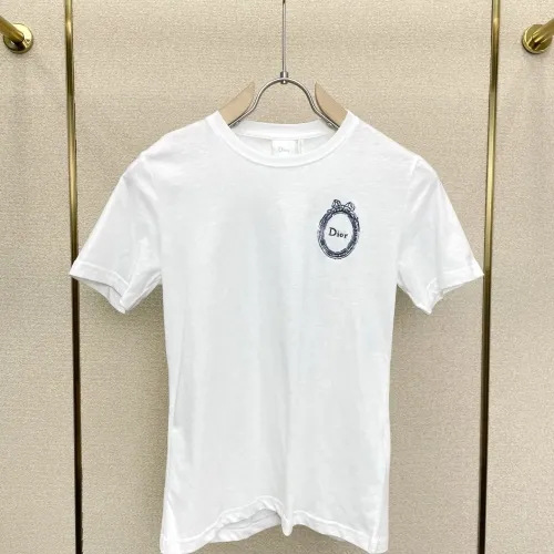 Wholesale Christian Dior T-Shirts Short Sleeved For Women #1477767 $64.00 USD, Wholesale Quality Replica Christian Dior T-Shirts