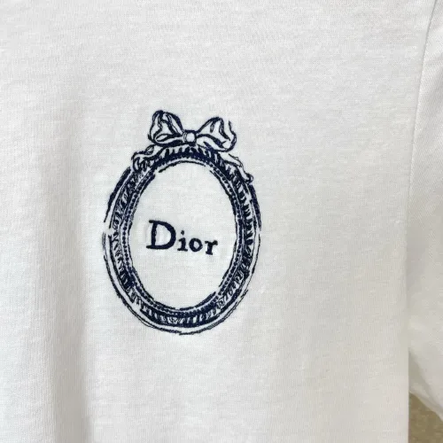 Replica Christian Dior T-Shirts Short Sleeved For Women #1477767 $64.00 USD for Wholesale
