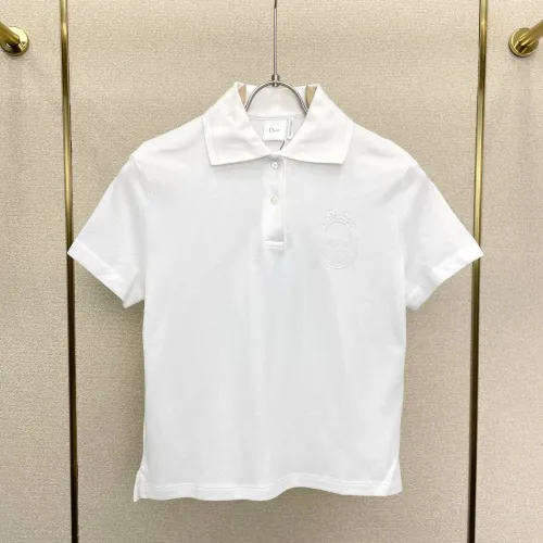 Wholesale Christian Dior T-Shirts Short Sleeved For Women #1477768 $72.00 USD, Wholesale Quality Replica Christian Dior T-Shirts