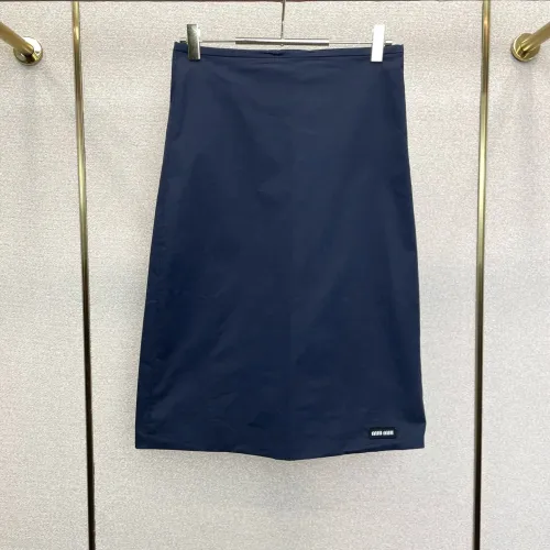 Wholesale MIU MIU Skirts For Women #1477782 $80.00 USD, Wholesale Quality Replica MIU MIU Skirts