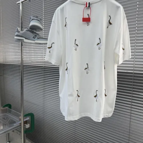 Replica Thom Browne TB T-Shirts Short Sleeved For Men #1477794 $76.00 USD for Wholesale