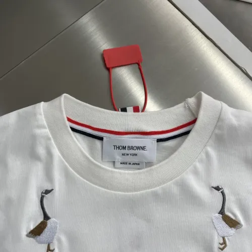 Replica Thom Browne TB T-Shirts Short Sleeved For Men #1477794 $76.00 USD for Wholesale