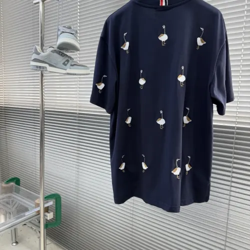 Replica Thom Browne TB T-Shirts Short Sleeved For Men #1477795 $76.00 USD for Wholesale